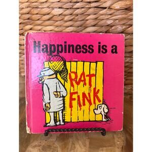 Happiness is a Rat Fink by Jackie Kannon & Alex Roman (1963) Adult Gag Book